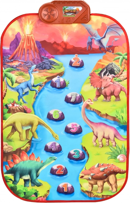 Große interaktive Musikmatte Dino für Kinder von Woopie
