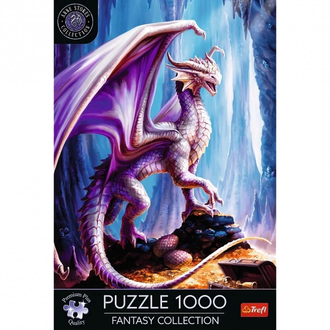 Premium Puzzle 1000 Teile Wächter des Schatzes von Anne Stokes