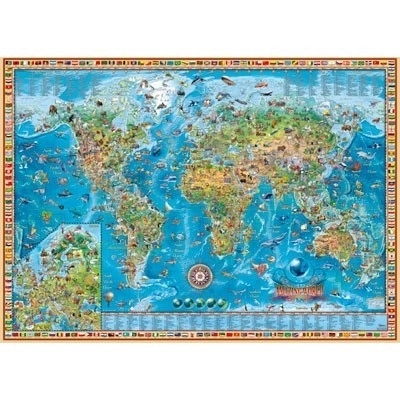 Fantastische Welt Puzzle 2000 Teile