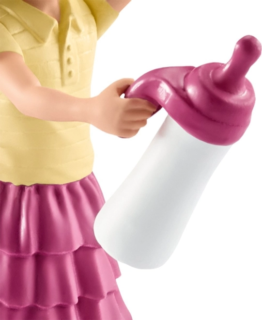 Pflege durch das Mädchen