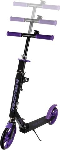 Faltbarer City-Roller für Kinder mit großen Rädern (200 mm) – lila