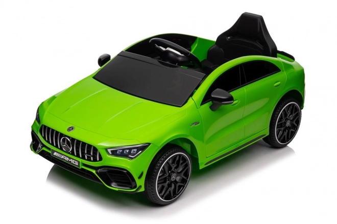 Elektrisches Kinderauto Mercedes CLA 45s AMG grün 4x4