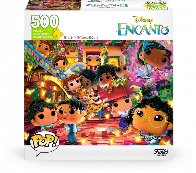 Puzzle POP! Encanto von Funko Games mit 500 Teilen