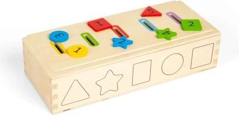 Bigjigs Toys Sortierung von Farben, Formen und Zahlen