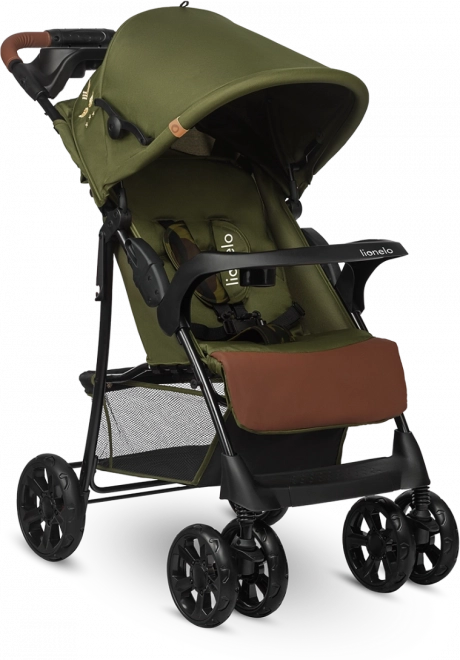 Lionelo Emma Plus Kinderwagen Grün – Waldgrün