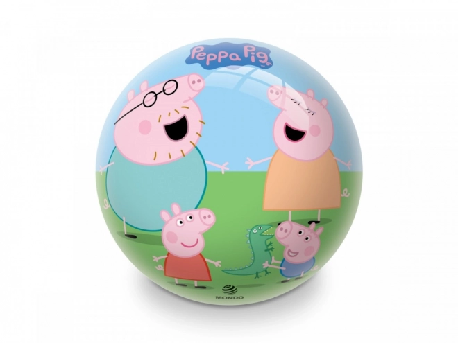 Aufgeblasener Ball mit Peppa Wutz Motiv 23 cm