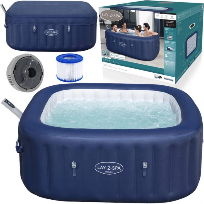 Intelligentes aufblasbares Spa Hawaii Lay-Z-Spa Bestway