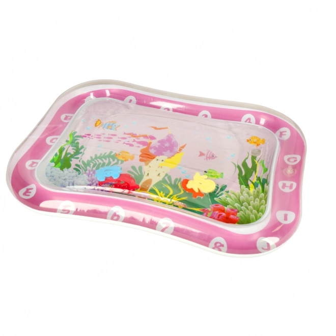 Aufblasbare sensorische Wassermatte für Babys - XXL 64x50 cm