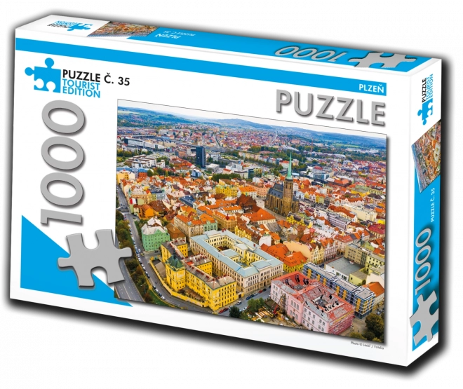 Tourist Edition Puzzle 1000 Teile Plzeň