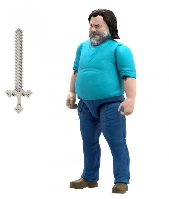 Filmfigur aus Minecraft groß