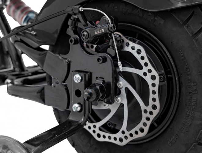 Chopper Warrior Motorrad Schwarz