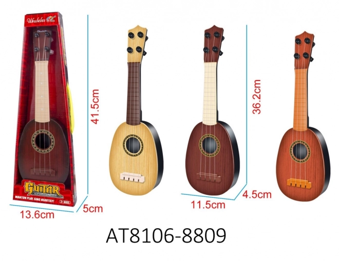 Ukulele mit Nylon-Saiten