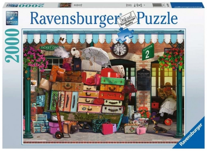 Ravensburger Puzzle 2000 Teile Reisendes Licht