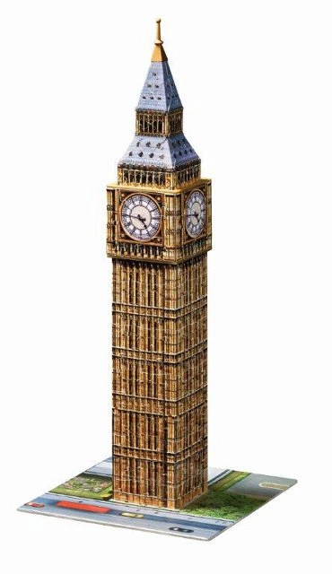 Detailgetreues Modell des Big Ben Turms