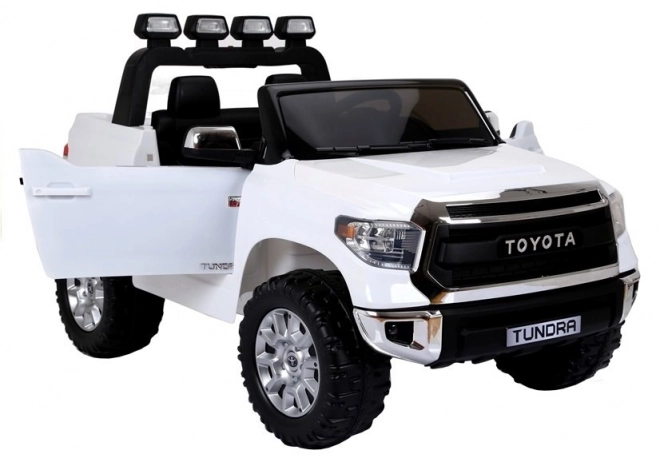 Elektrisches Kinderauto Toyota Tundra Weiß