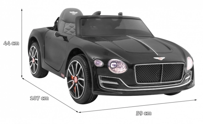 Elektrisches Auto Bentley EXP 12 Lackiert Schwarz