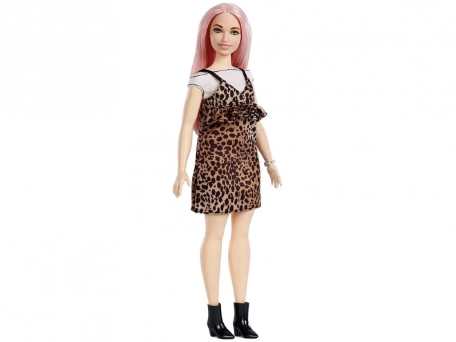 Barbie Fashionistas Puppe mit Leopardenkleid