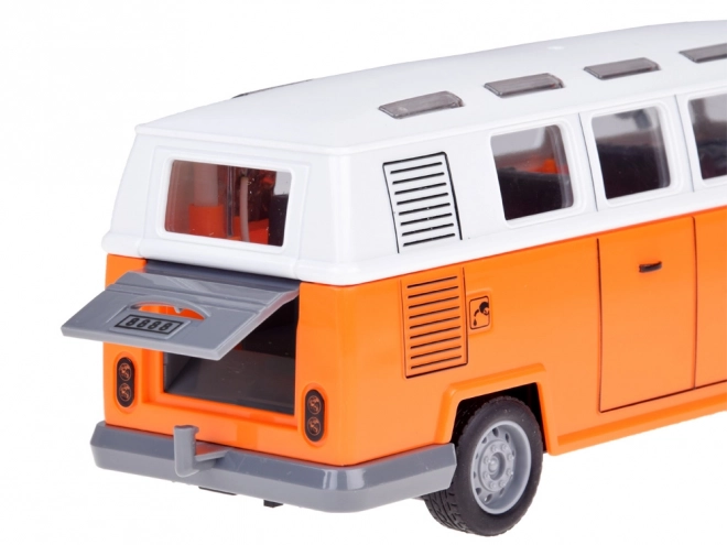 Retro City Bus ferngesteuerter Spielzeugbus mit Beleuchtung