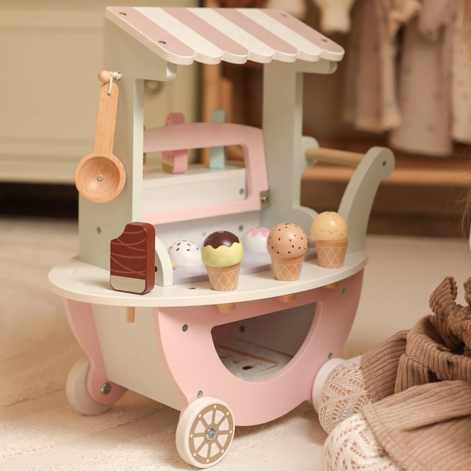 Holzspielzeug Eisdiele Wagen WOOPIE GREEN