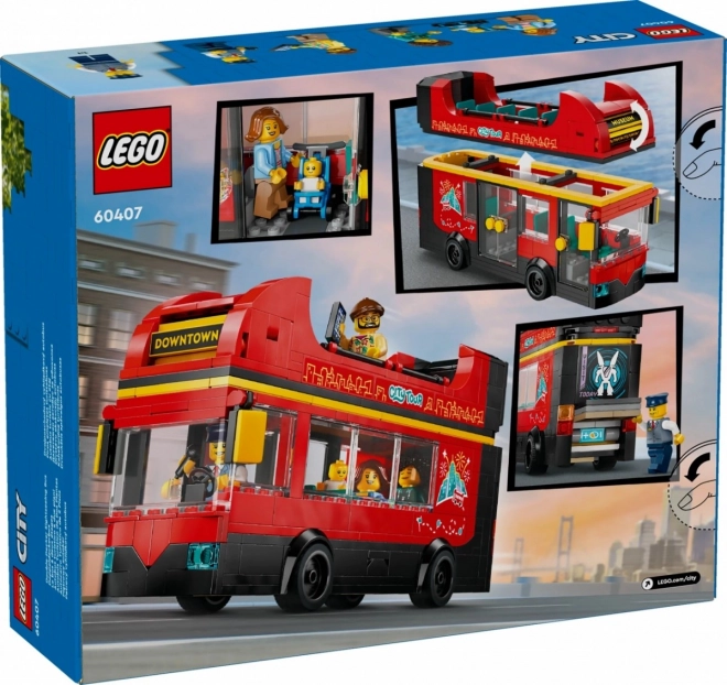 Roter Doppeldeckerbus von LEGO City