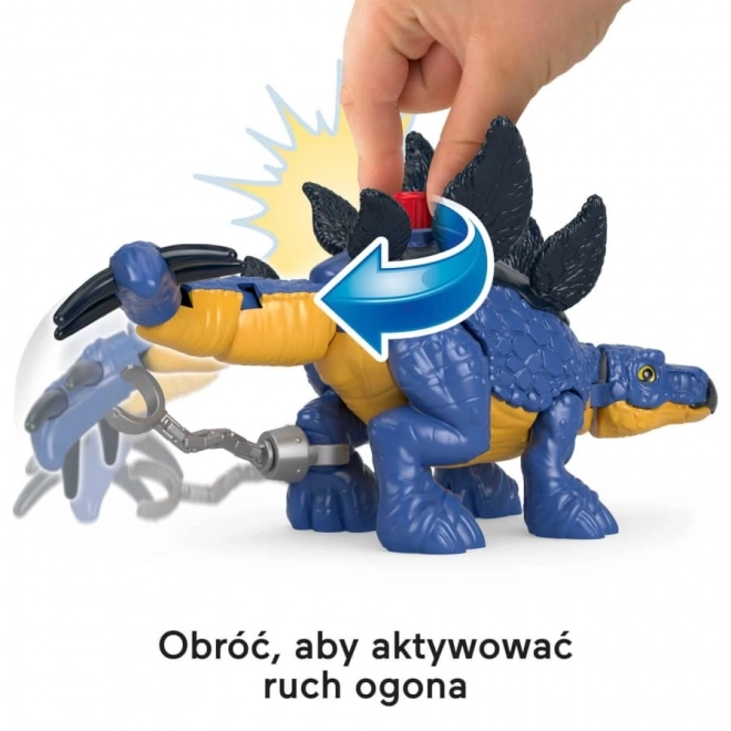 Jurassic World Imaginext Figuren Set Stegosaurus und Dr. Grant