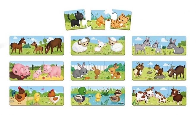 Kinder Lernpuzzle Zootiere von JANOD