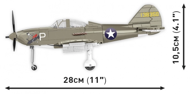 Cobi Modellbausatz Bell P-39D Airacobra