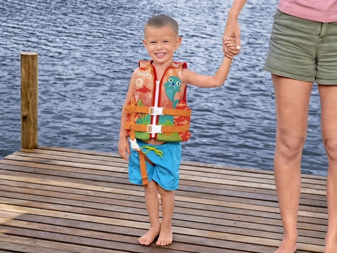 Bestway Kinder Schwimmweste mit Walross Motiv