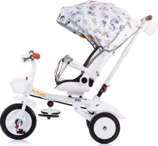 Chipolino Dreirad mit Verdeck Futuro 2-in-1