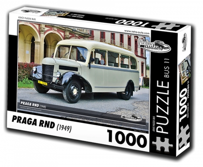 Retroauto-Puzzle Bus Praga RND 1000 Teile