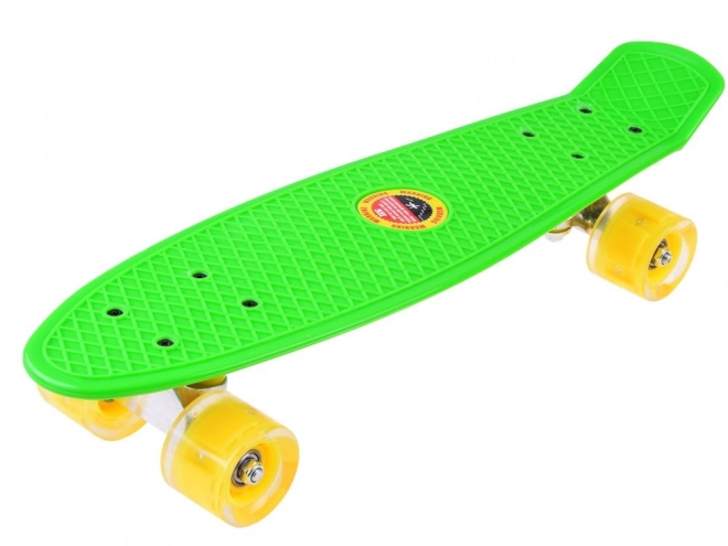 Funsport Skateboard mit Leuchtrollen