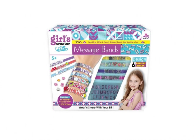 Message-Armbänder herstellen
