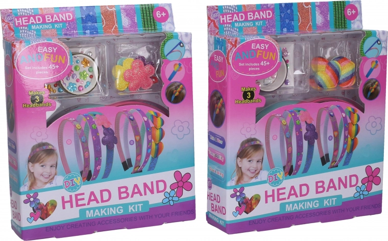 Gestalte bis zu 3 originelle Haarreifen