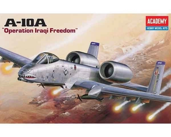 Plastikmodellflugzeug A-10A 'Operation Iraqi Freedom'