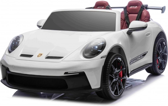 Elektrisches Kinderauto PORSCHE 911 GT3 Strong MP4 – Weiß