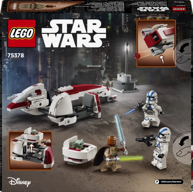 Lego Star Wars - Flucht auf dem BARC-Speeder