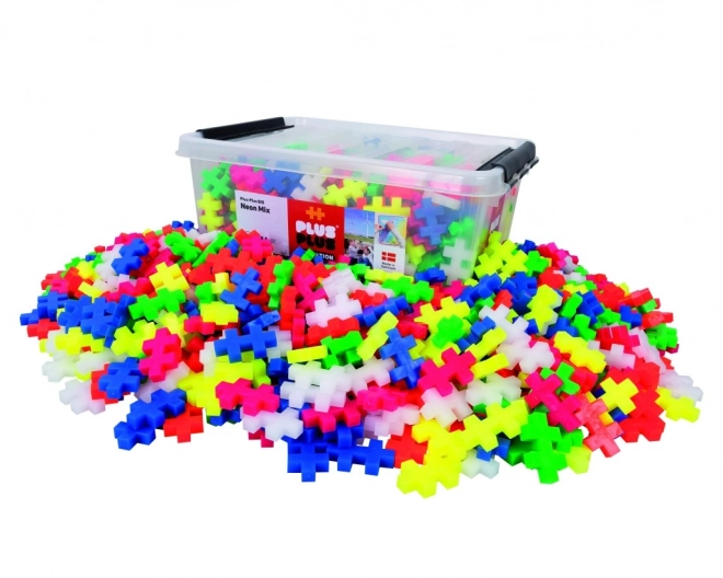 Plus-Plus Box Big Neon 600 Teile