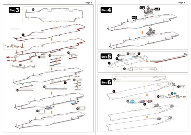 3D-Puzzle USS Theodore Roosevelt Flugzeugträger