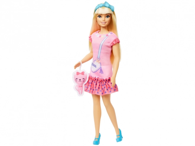 Meine erste Barbie Puppe mit beweglichen Gliedmaßen und Kätzchen