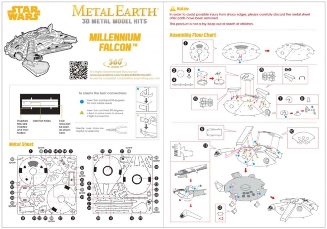 3D-Puzzle Star Wars: Millenium Falcon