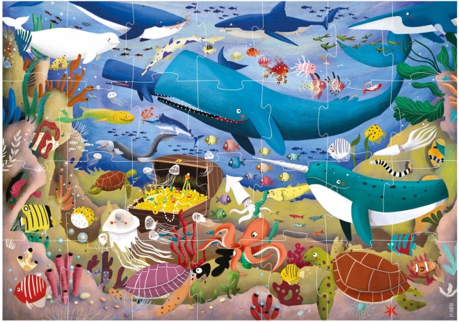 Puzzle Unterwasserwelt 28 Teile
