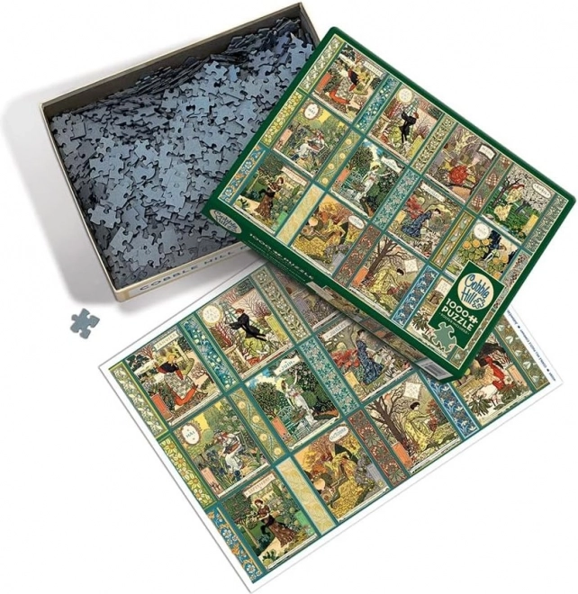 Cobble Hill Puzzle Jardiniere: Gartenkalender 1000 Teile