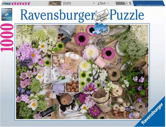 Ravensburger Puzzle Romantische Blumengrüße