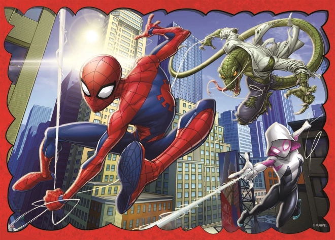 Trefl Puzzle Helden Spider-Man 4 in 1