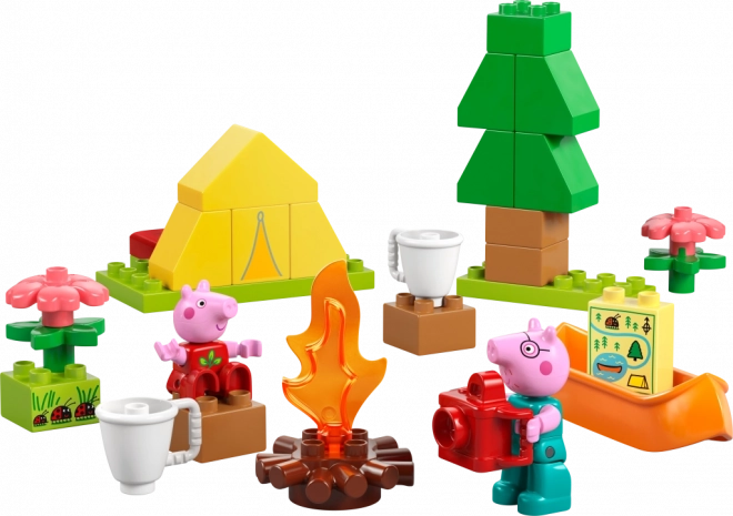 Lego Duplo Peppa Pig Campingabenteuer