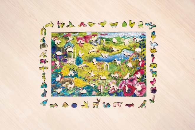 Ravensburger Dřevěnes Puzzle Wildgarten 500 Teile