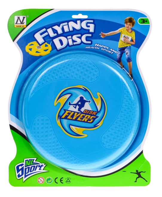 Fliegende Scheibe Frisbee Spielzeug für Kinder und Erwachsene - Blau