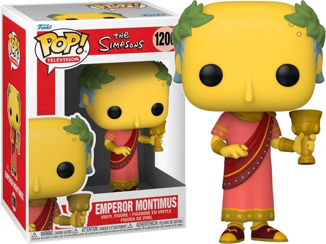 Funko POP! Animation Die Simpsons Kaiser Montimus Figur