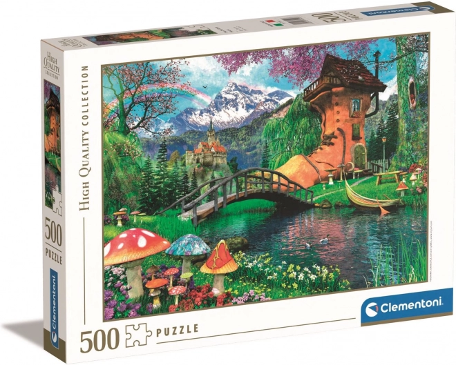 Puzzle 500 Teile – Haus im alten Schuh