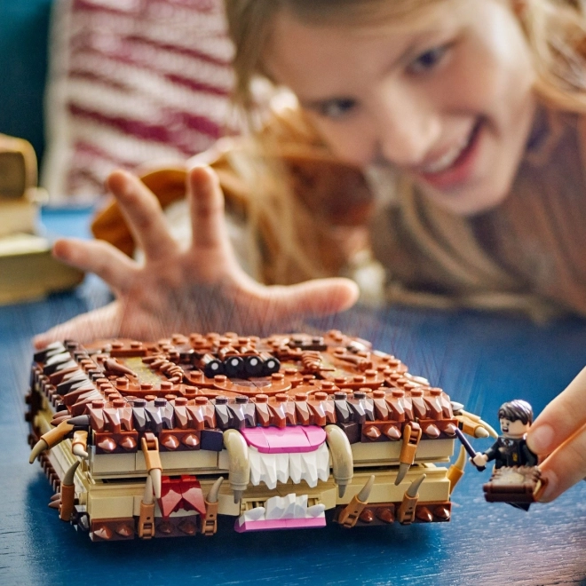 Buch der Monster mit LEGO Harry Potter Steinen